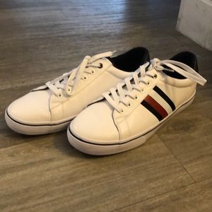 Tommy Hilfiger men’s white leather shoes